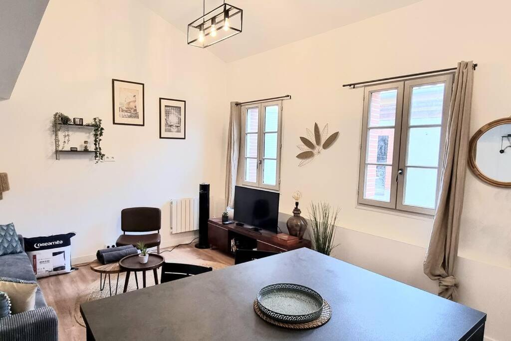Le Duplex Catherine - Metro - Gare - Wifi Toulouse Buitenkant foto